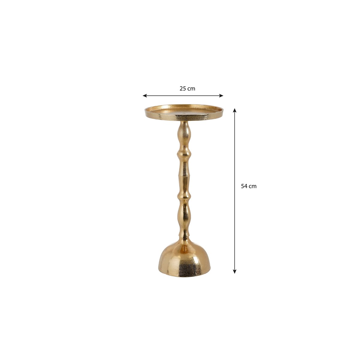 Bijzettafel Duco Goud