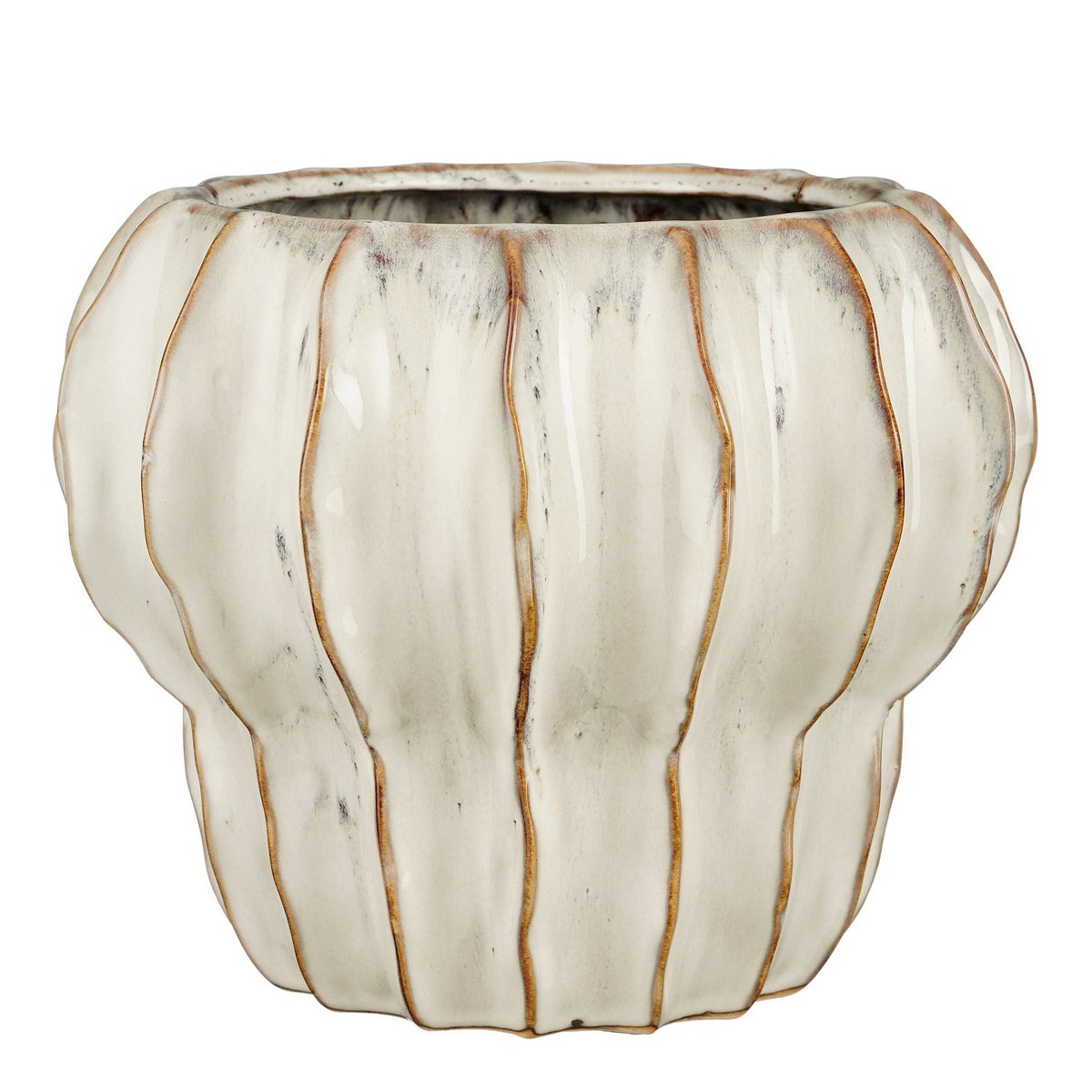 Bloempot binnen Altea Wit