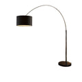 Booglamp 210 cm zwart