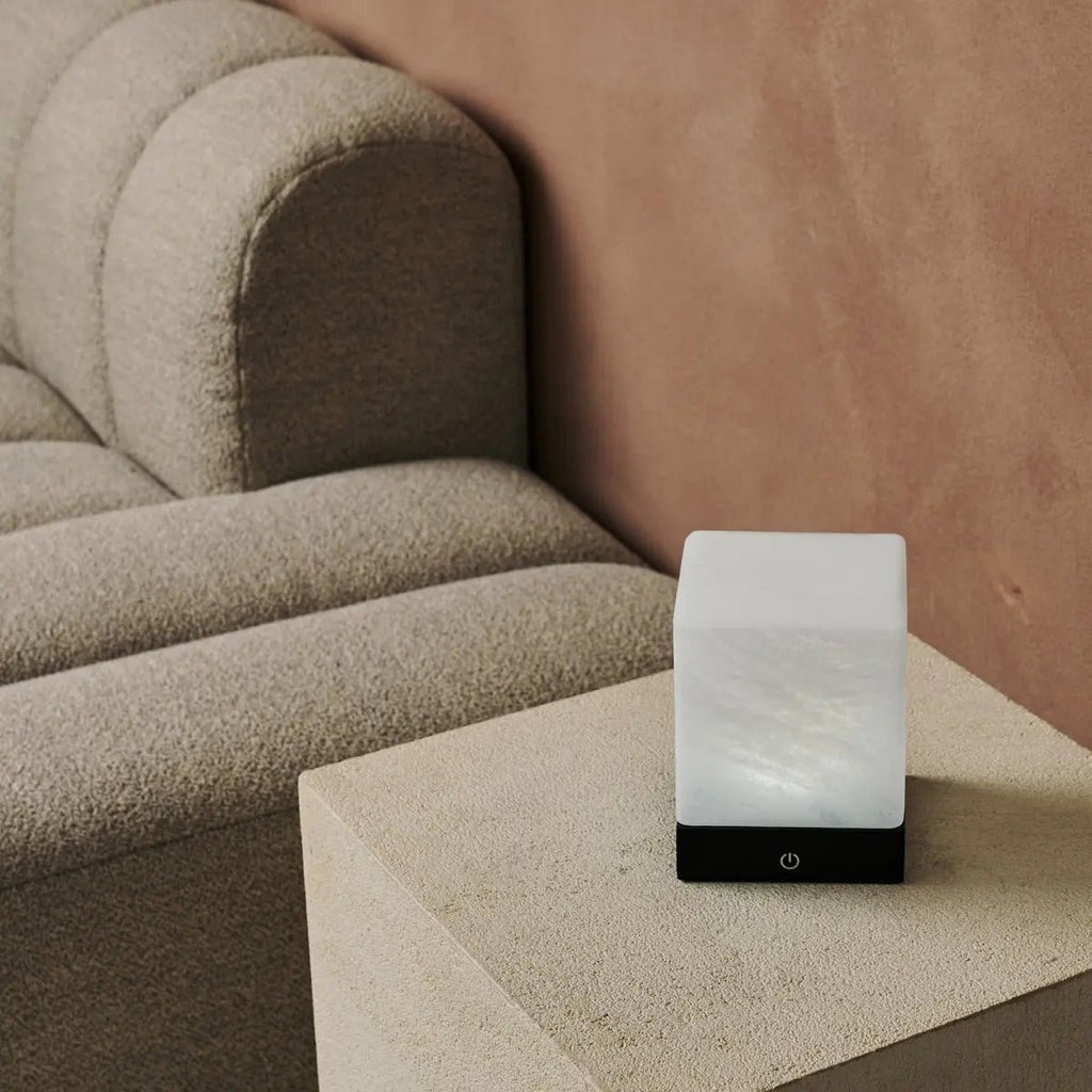 Yce Zwarte Draadloze Houten Lamp | Oplaadbaar, dimbaar en batterijduur van 100 uur