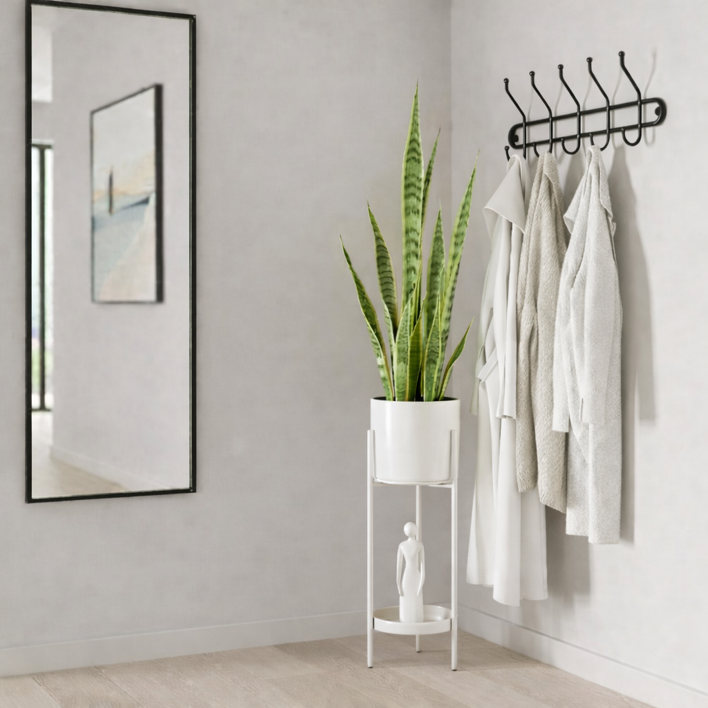 Bloempot binnen Colyn Wit