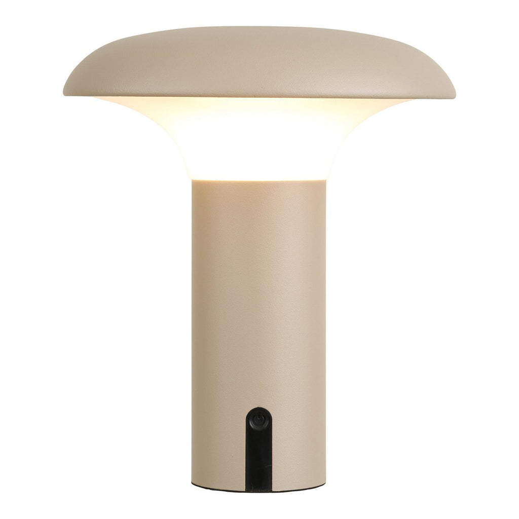 Ramsey LED-lamp, oplaadbaar, beige