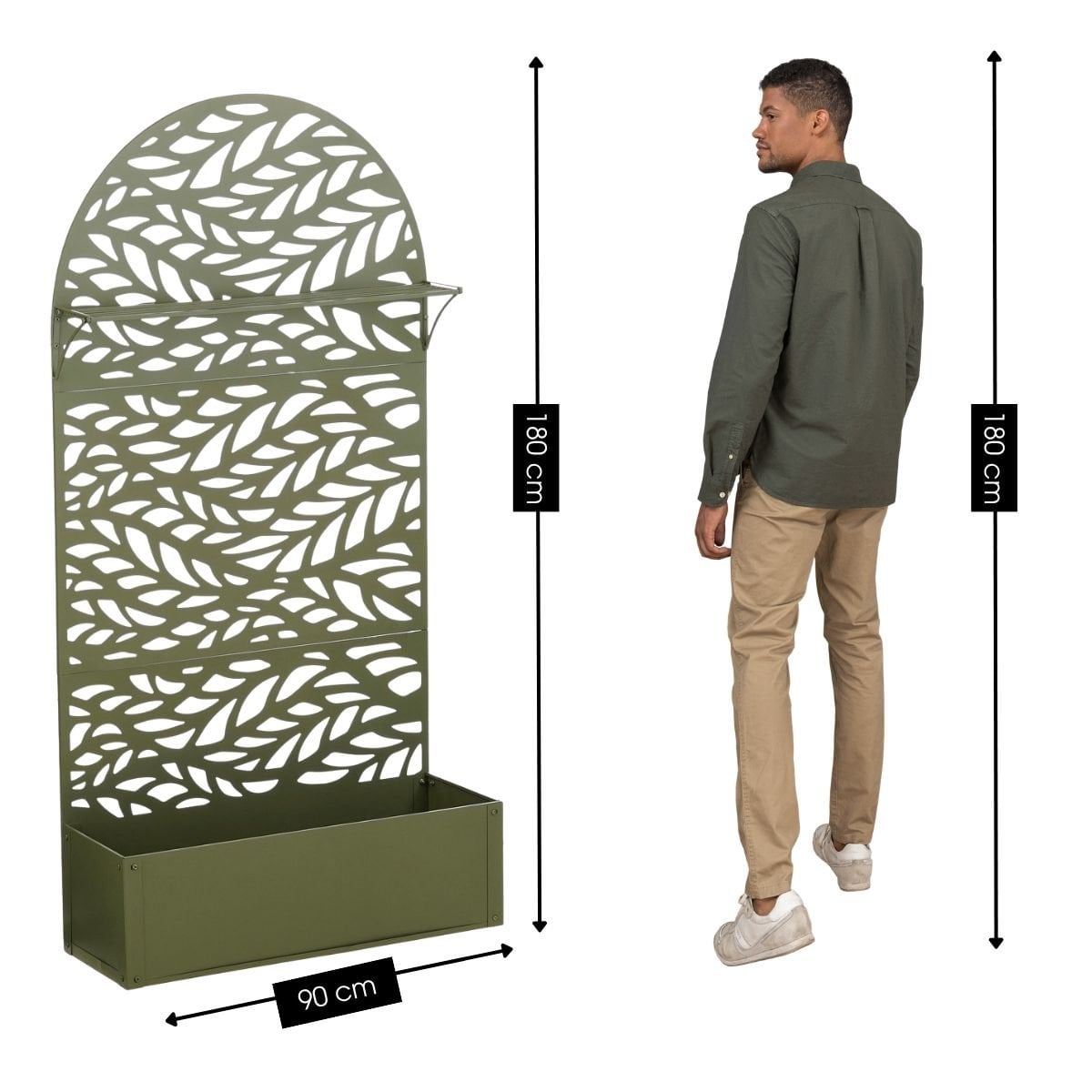 Plantenstandaard buiten Sapri Groen