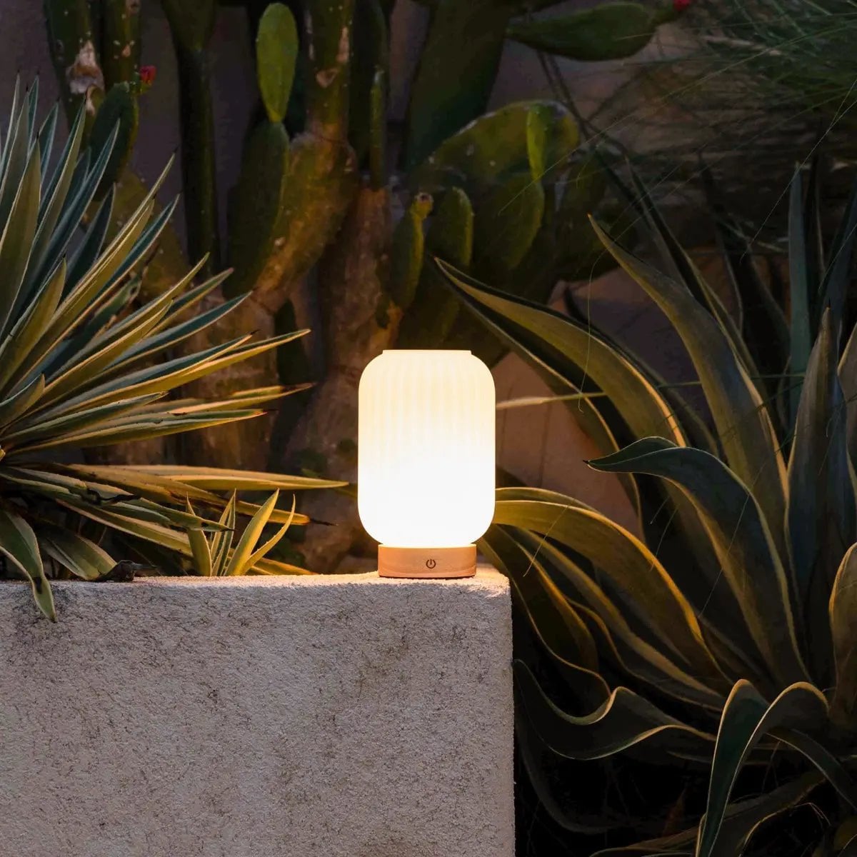 Lilly Lichtbruine Unieke Oplaadbare Lamp | 3 lichtmodi, dimbaar en batterijduur van 100 uur