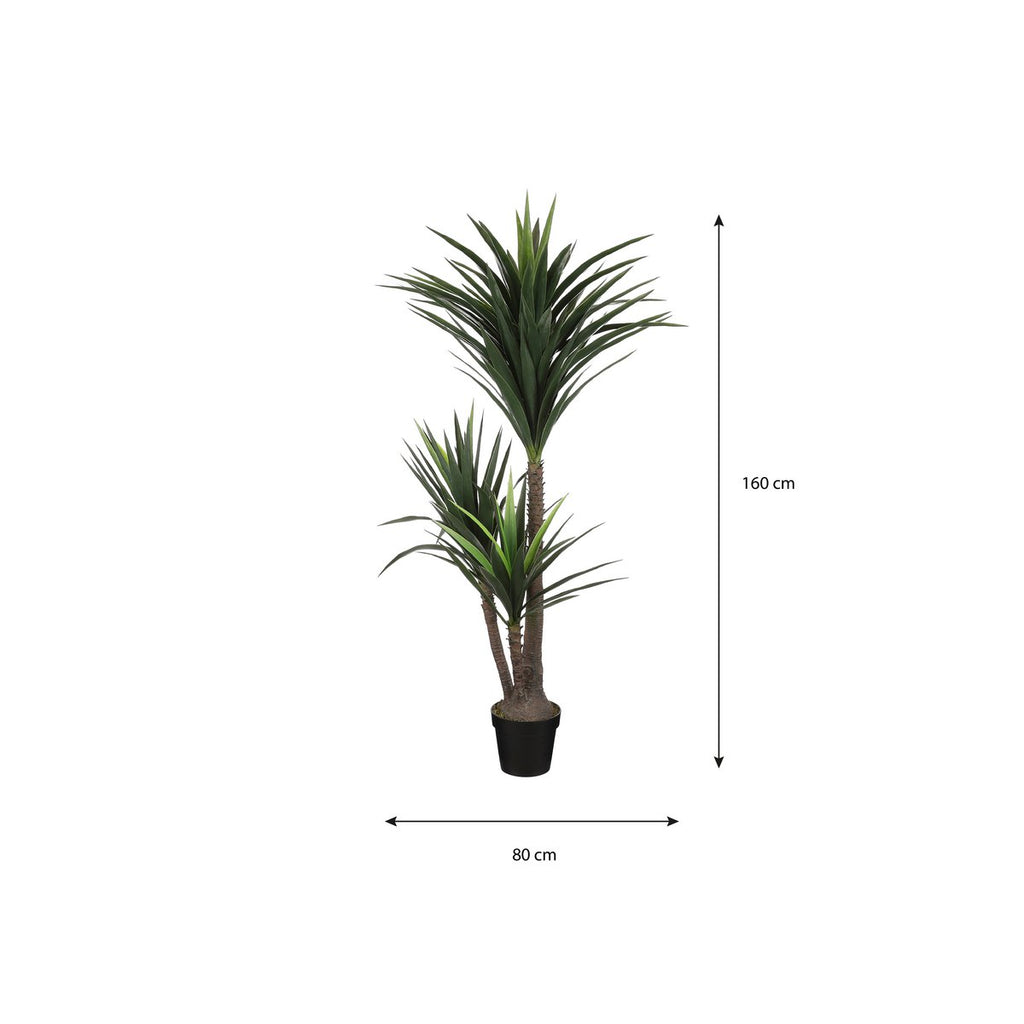 Kunstplant Yucca Crème