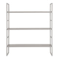 Beja Planken - Cool Grey, Staal, 48x17x55 cm