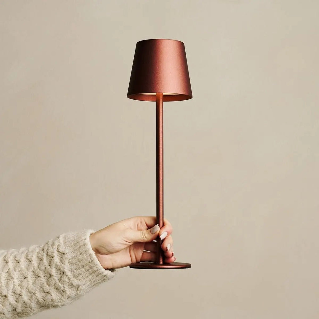 Jasper Brons Draadloze Lamp met Batterij | Dimbaar en 3 lichtniveaus