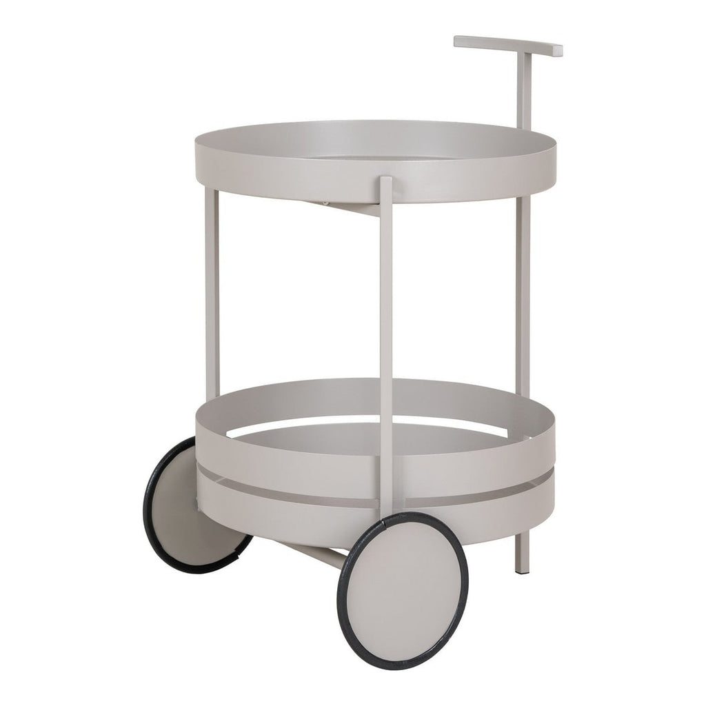 Beja Bartrolley - Staal, Koel Grijs - 40x49,5x61 cm
