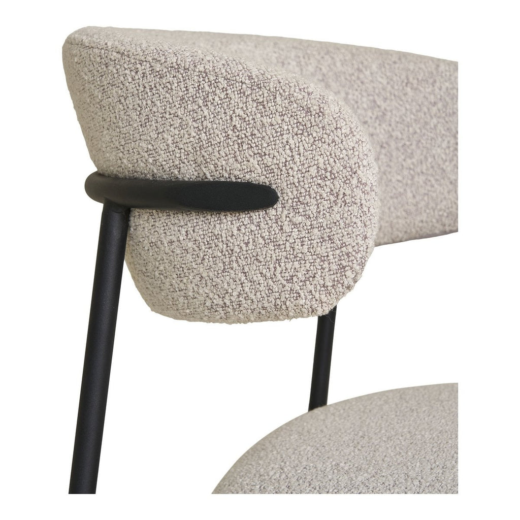 Mira Eetkamerstoel - Zand, 59x55x79,5cm - Set van 2