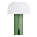 Soham LED Lamp, oplaadbaar, wit/groen