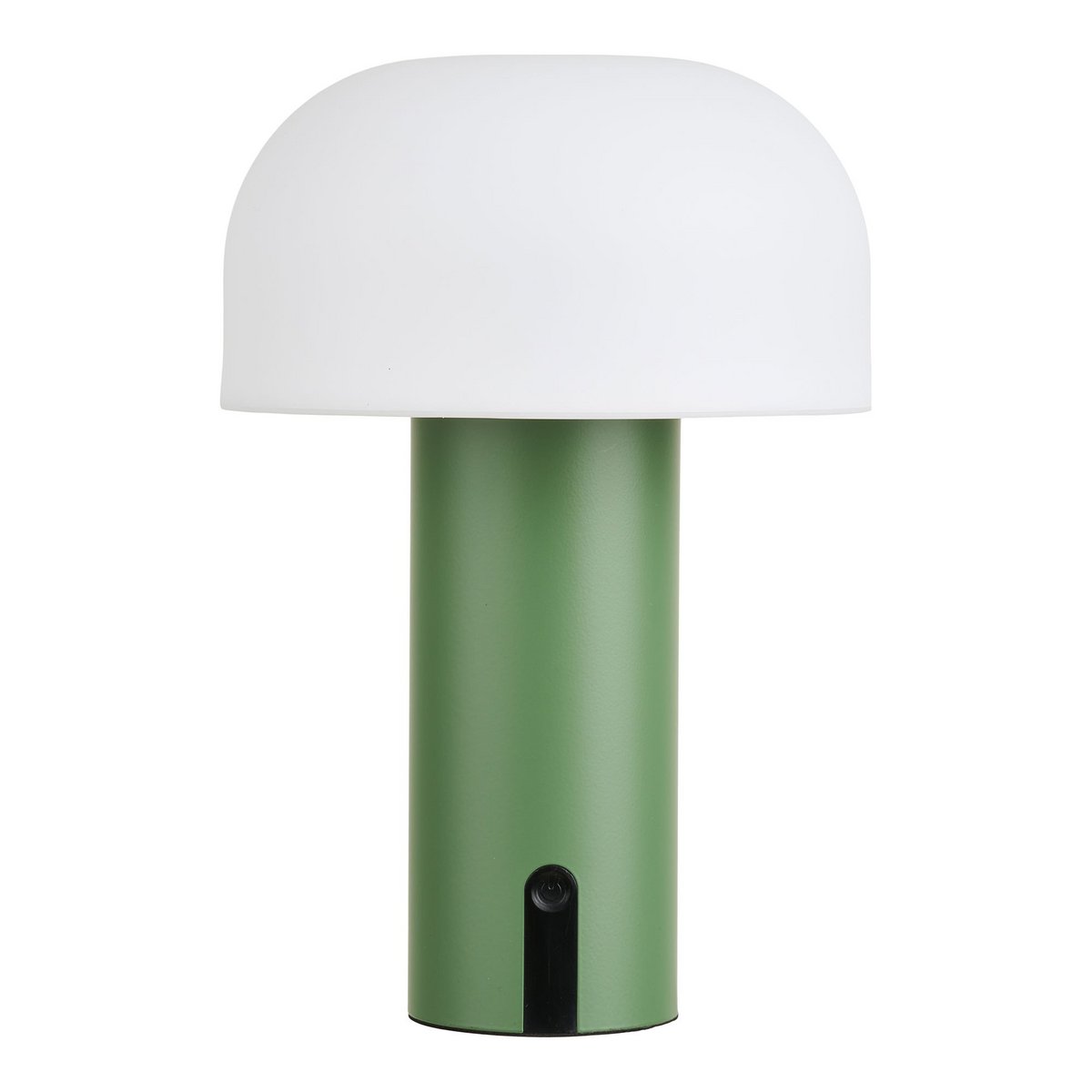 Soham LED Lamp, oplaadbaar, wit/groen