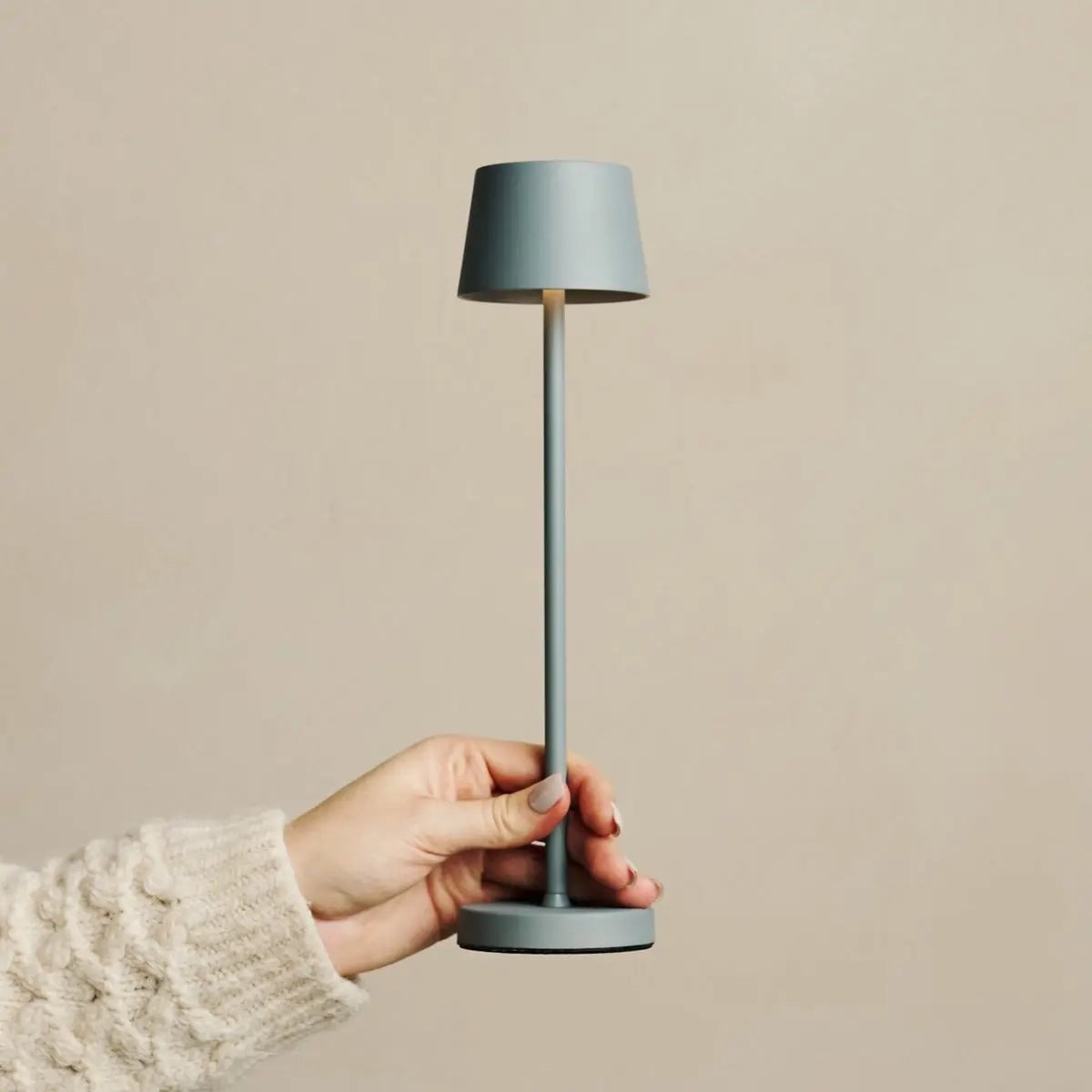 Vondel Mini Mouse Grijs Snoerloze Lamp | Dimbaar en perfect voor horeca