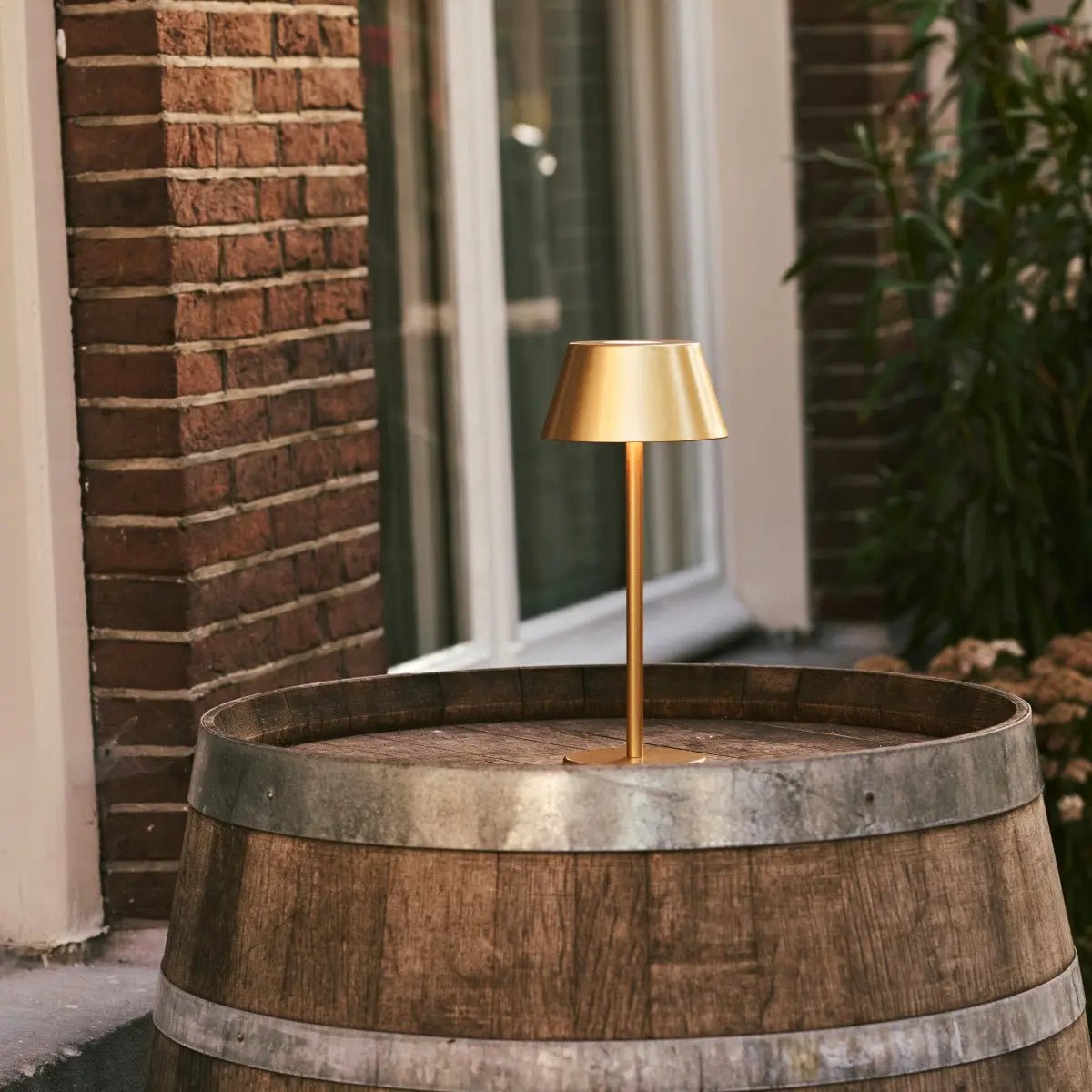 Milou Gold Tafellamp zonder Kabel | Modern, design en 3 lichtmodi
