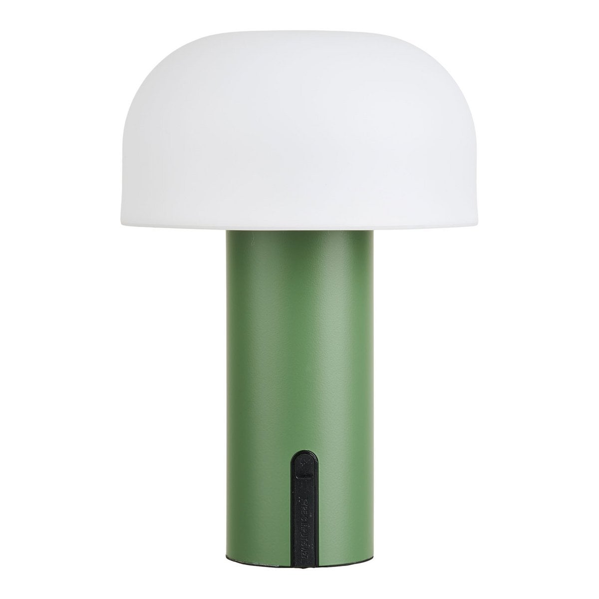 Soham LED Lamp, oplaadbaar, wit/groen
