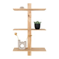 Almelo Plank - Natuurlijk hout, grenenhout, 50x15x83 cm