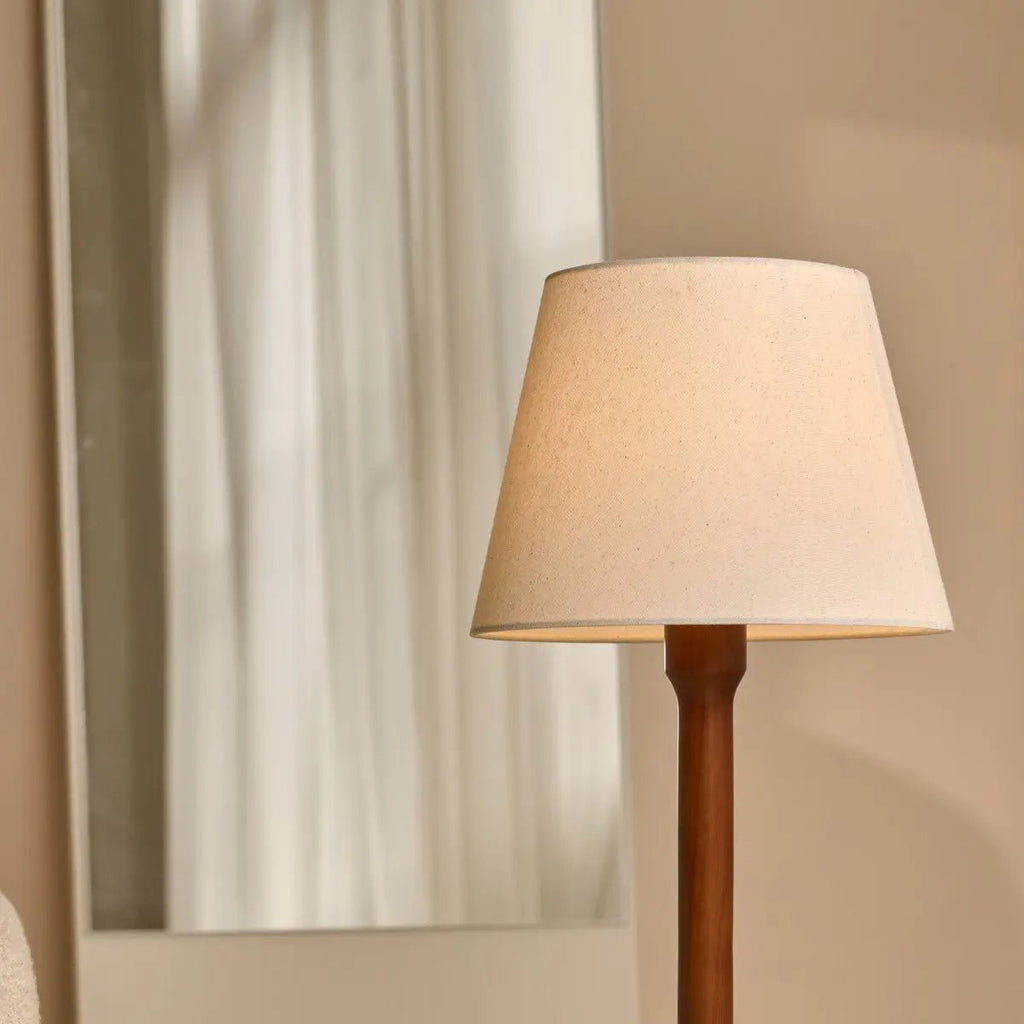 Nova Kastanjebruine Houten Lamp | Stijlvolle verlichting