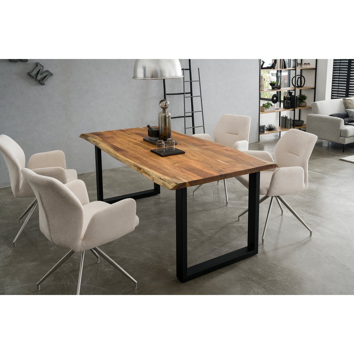 Acacia eettafel 220x110 cm