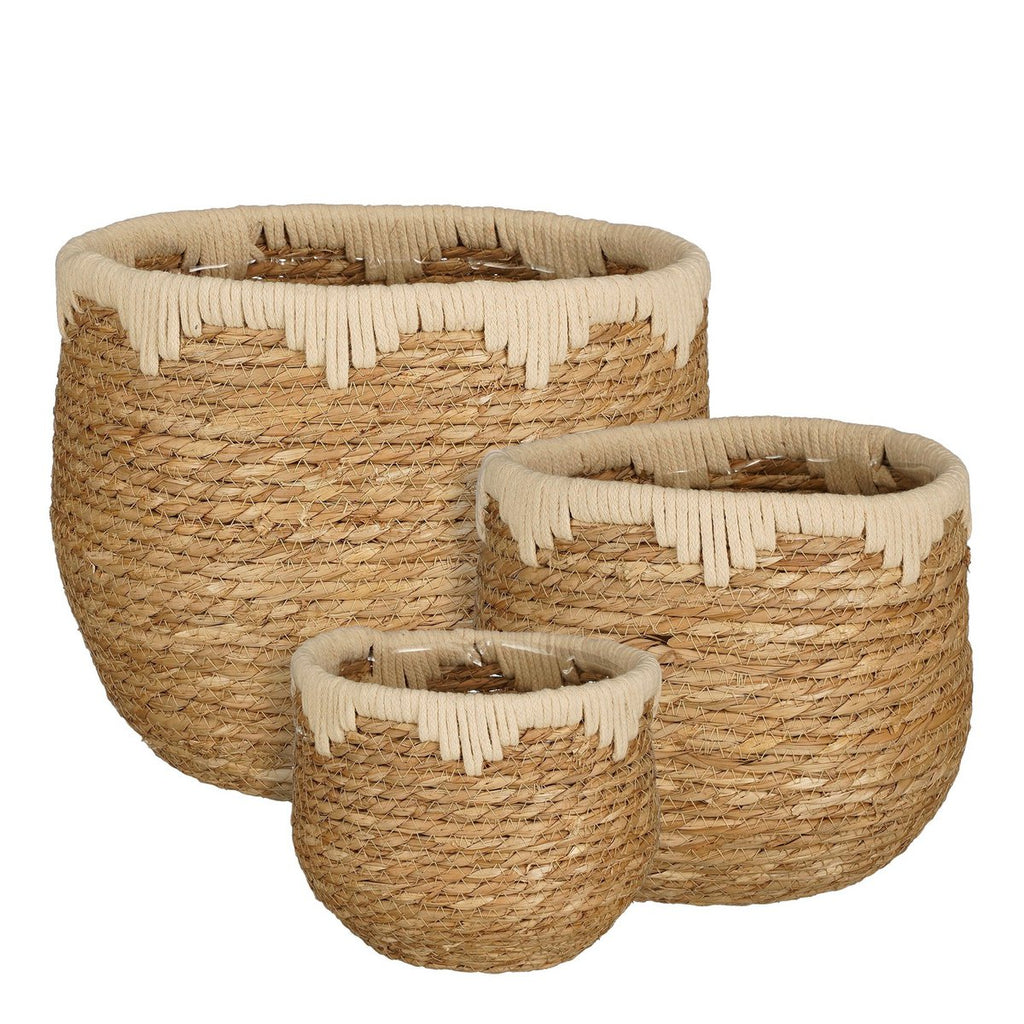 Plantenmand set Jorck Beige