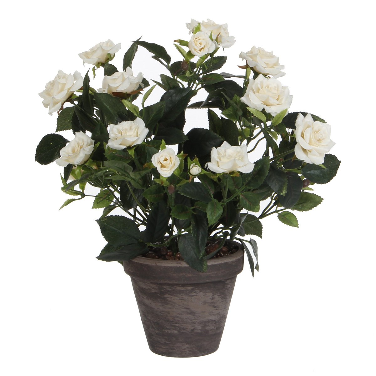 Kunstplant Rosebush Wit