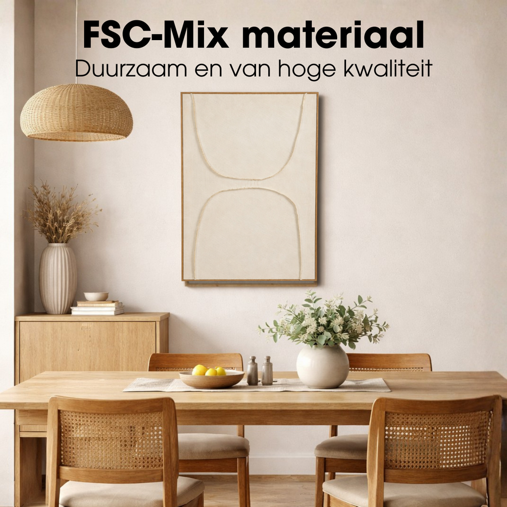 Wanddecoratie  Beige