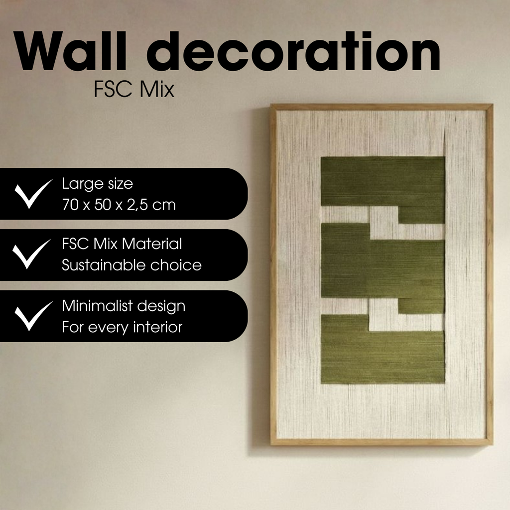 Wanddecoratie  Groen