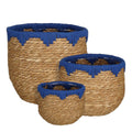 Plantenmand set Jorck Blauw
