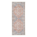 Havana Gangloper - Blauw/Oranje, Chenille Polyester, 80x200 cm