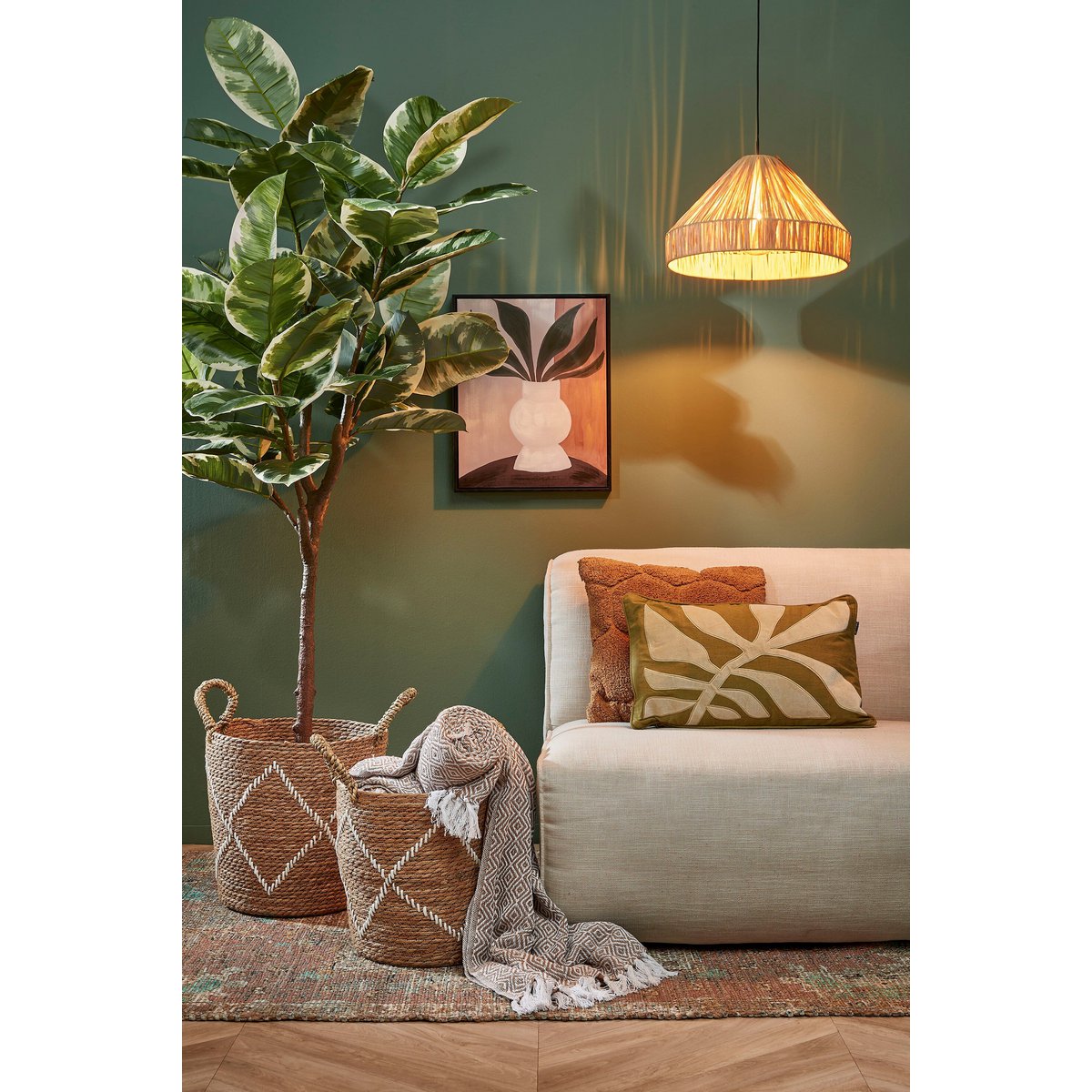 Hanglamp Elisa Lichtbruin
