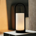 Evie Donkerbruine Oplaadbare Houten Tafellamp | Dimbaar, draadloos en 3 lichtmodi