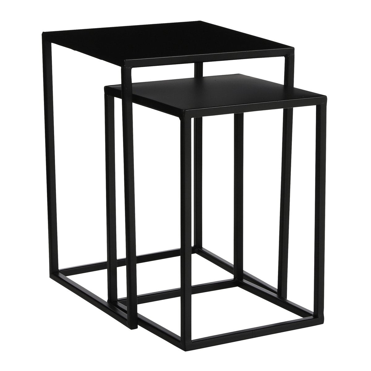 Bijzettafel set Goa Zwart
