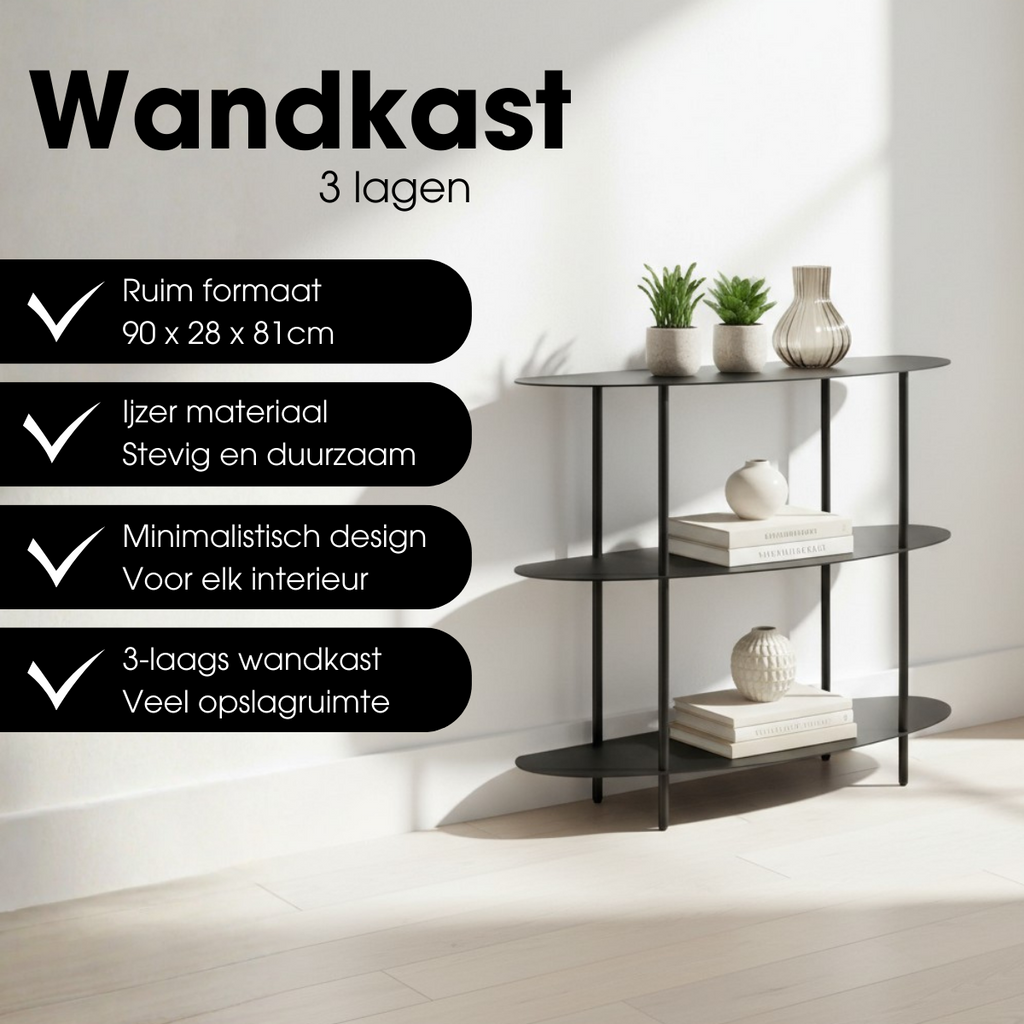 Kast  Zwart