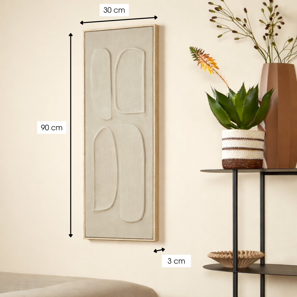 Wanddecoratie  Bruin