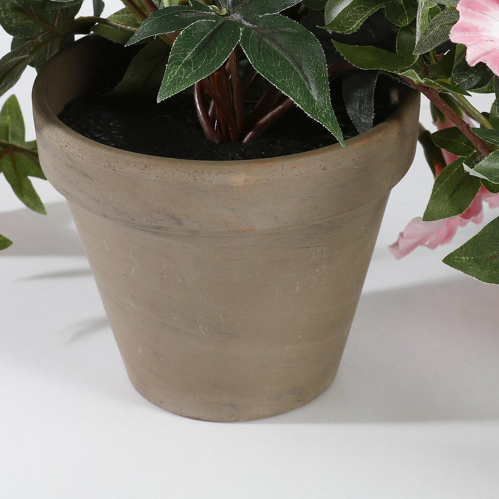 Kunst hangplant  Roze