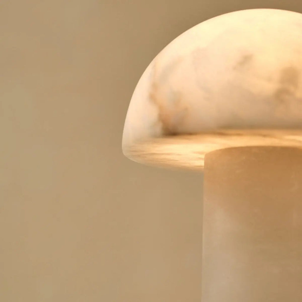 Francesco Stijlvolle Albasten Lamp | Luxe verlichting
