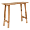 Girona Consoletafel - Teakhout, Natuurlijk - 90x30x80 cm
