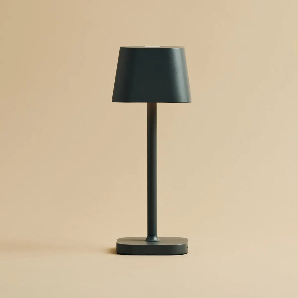 Ava Steengrijs Oplaadbare Tafellamp | Stijlvolle, draadloze lamp en dimbaar
