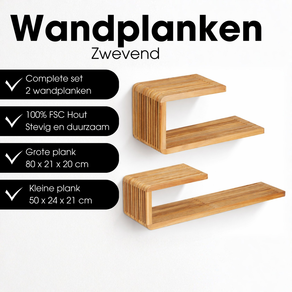 Wandplank Josha Bruin