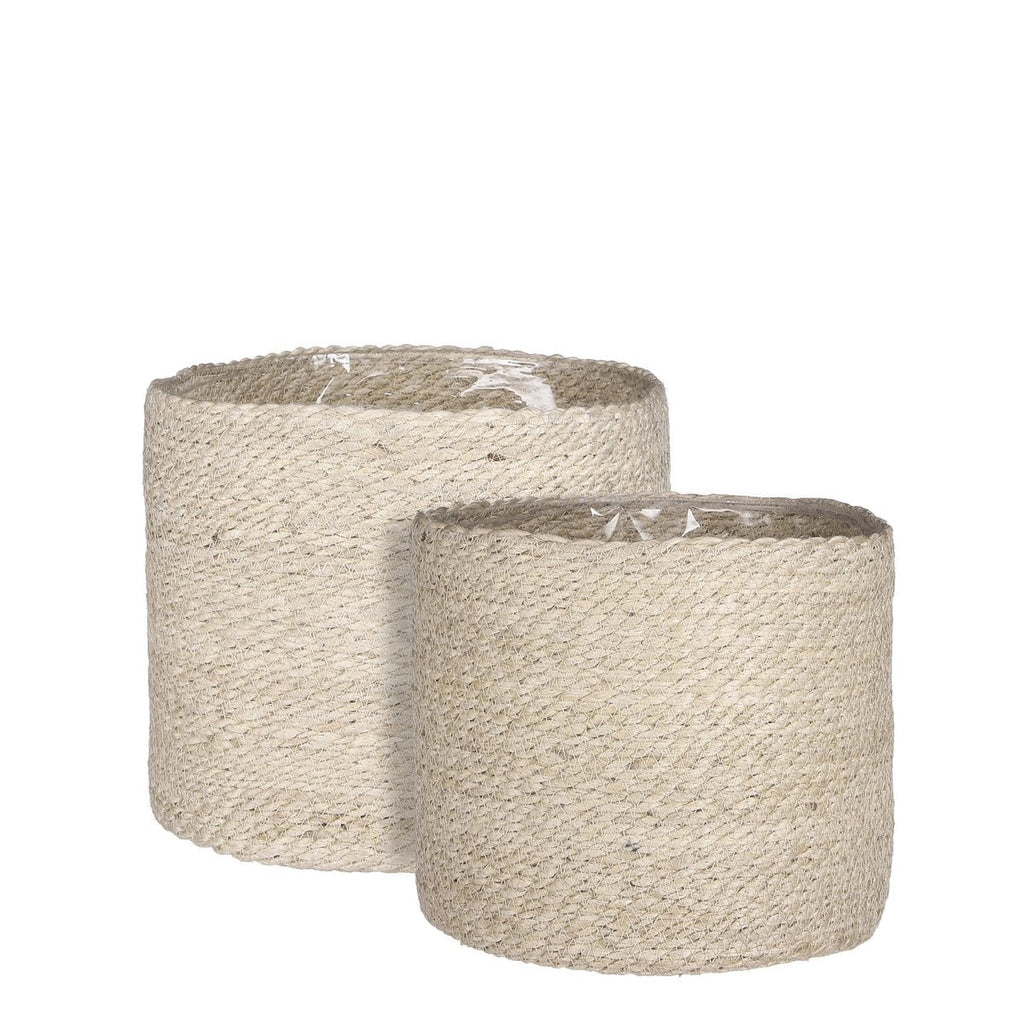 Plantenmand set Atlantic Crème