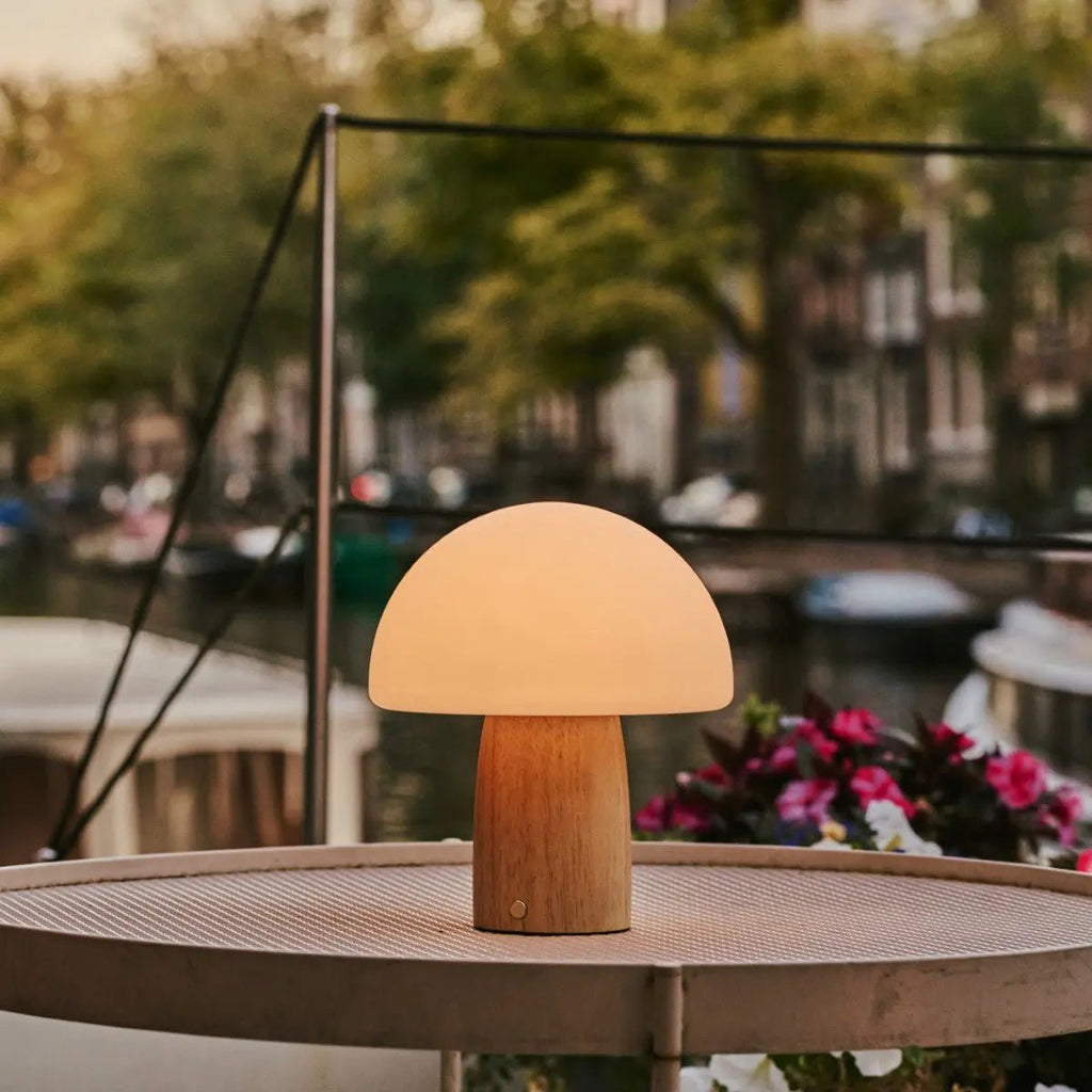 Mia Lichtbruine Stijlvolle Draadloze Tafellamp | Elegant, dimbaar en functioneel