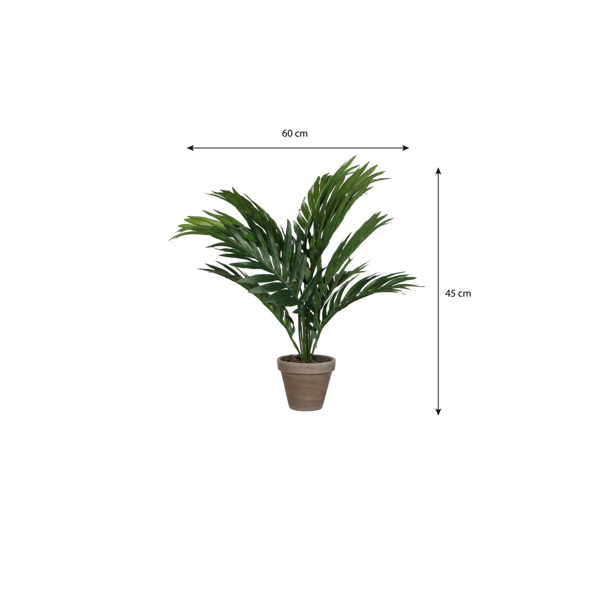 Kunstplant Areca palm Groen