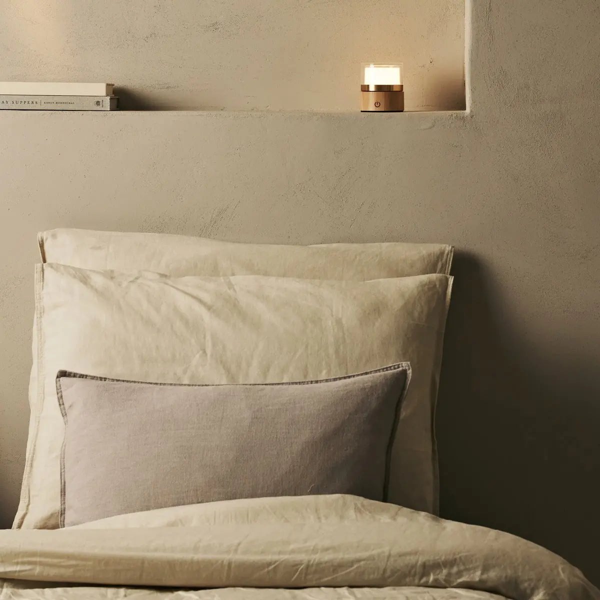 Leo Lichtbruine Draadloze Oplaadbare Lamp | Compact, dimbaar en USB-oplaadbaar