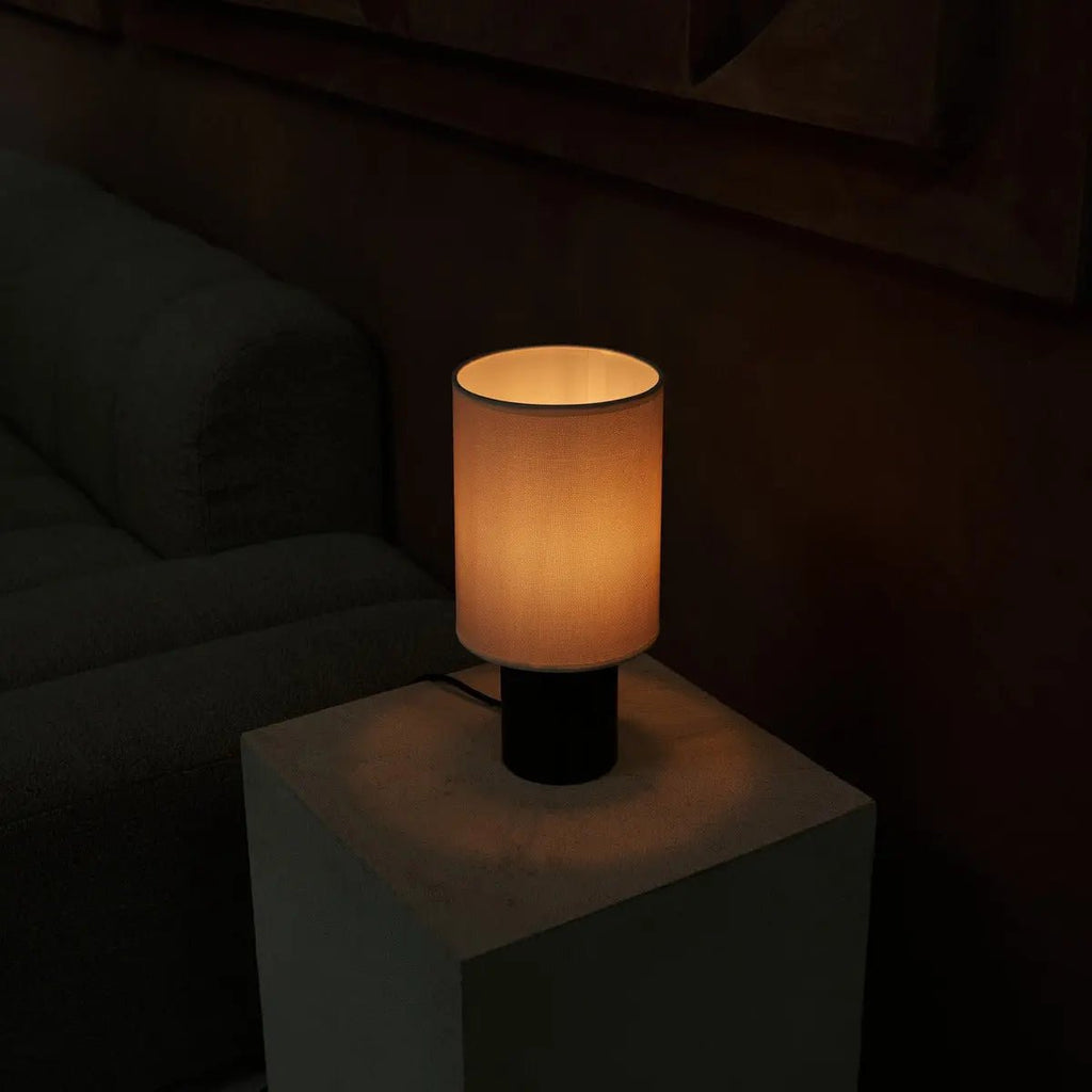 Kiko Zwarte Tafellamp | Gezellige bureaulamp met E27 fitting