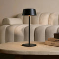 Hugo Midnight Zwart Oplaadbare Tafellamp | Dimbaar, stijlvol en draadloos