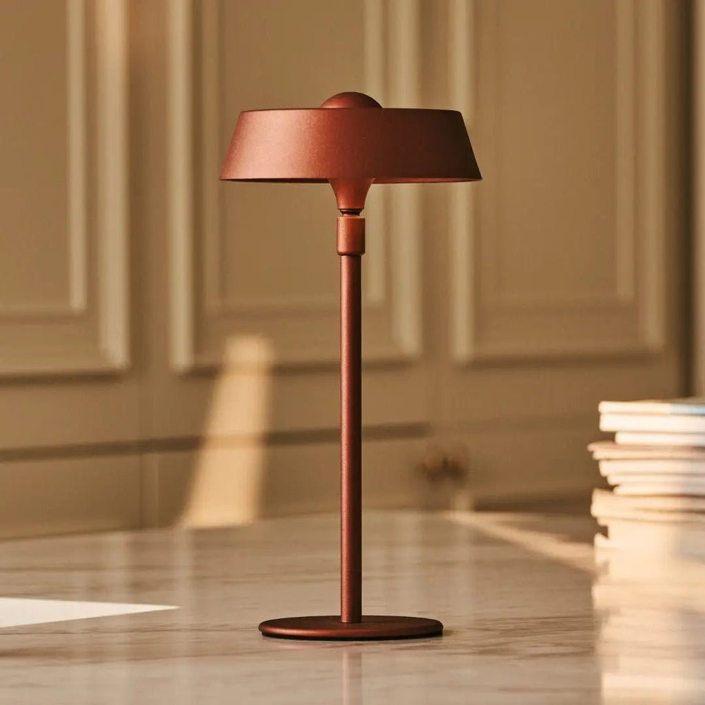 Luca Bronzen USB Oplaadbare Lamp | Minimalistisch, speels & dimbaar