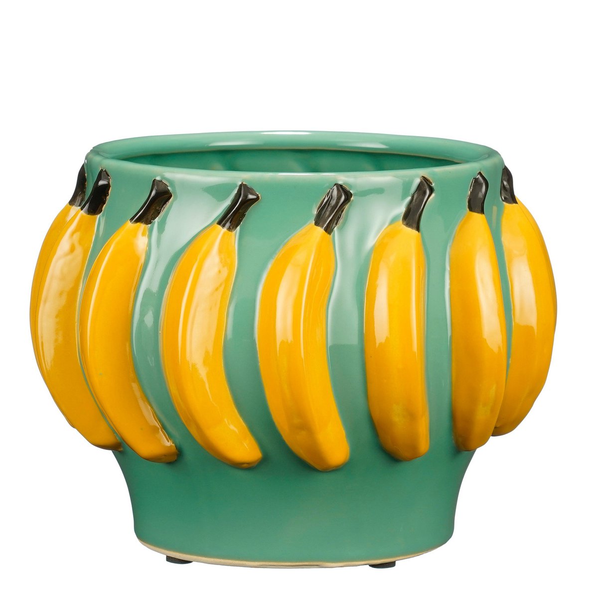 Bloempot binnen Moza Lichtgroen