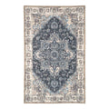 Havana Deurmat - Blauw, Chenille Polyester, 50x80cm