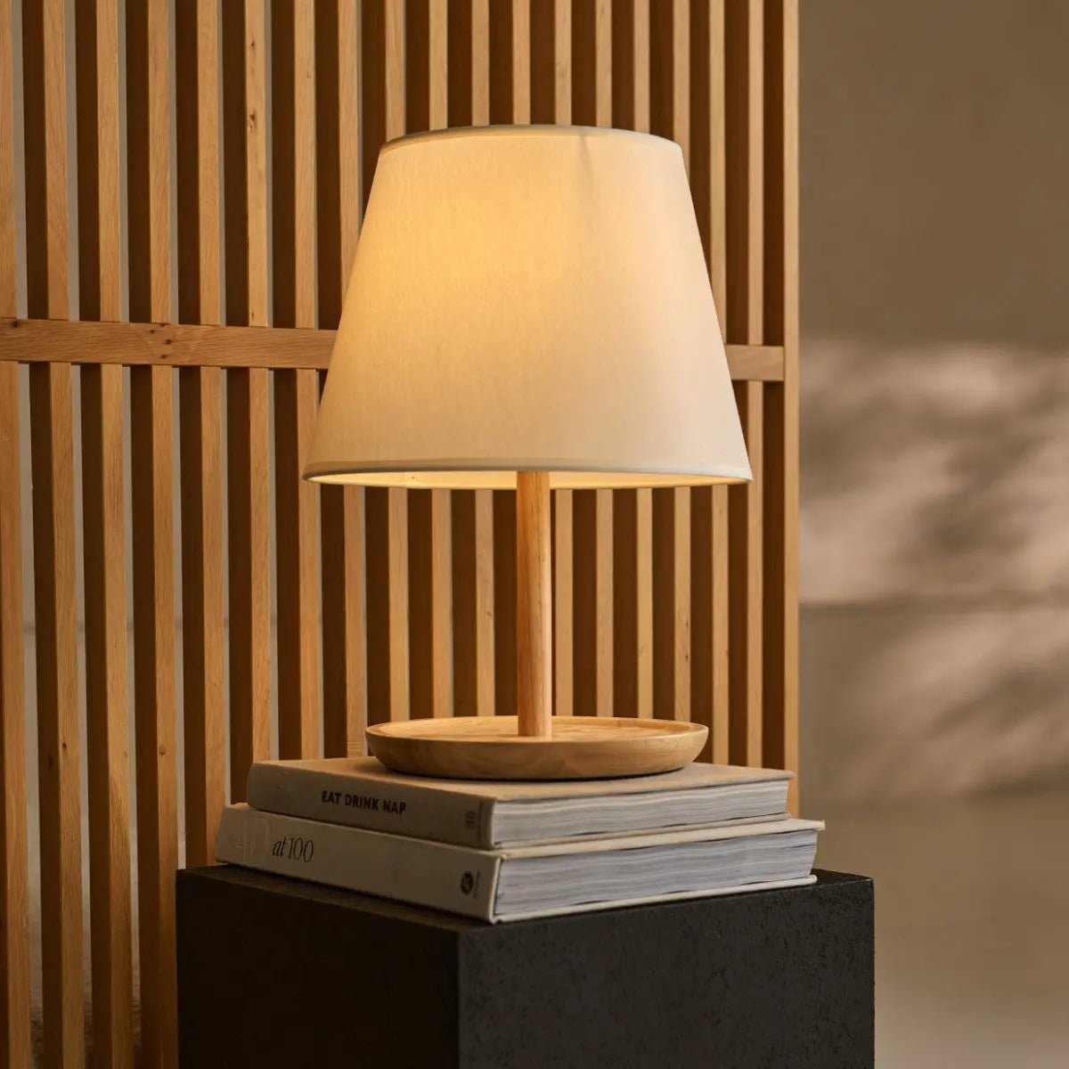 Emily Lichtbruine Houten Lamp | Kabel & Duurzaam Ontwerp