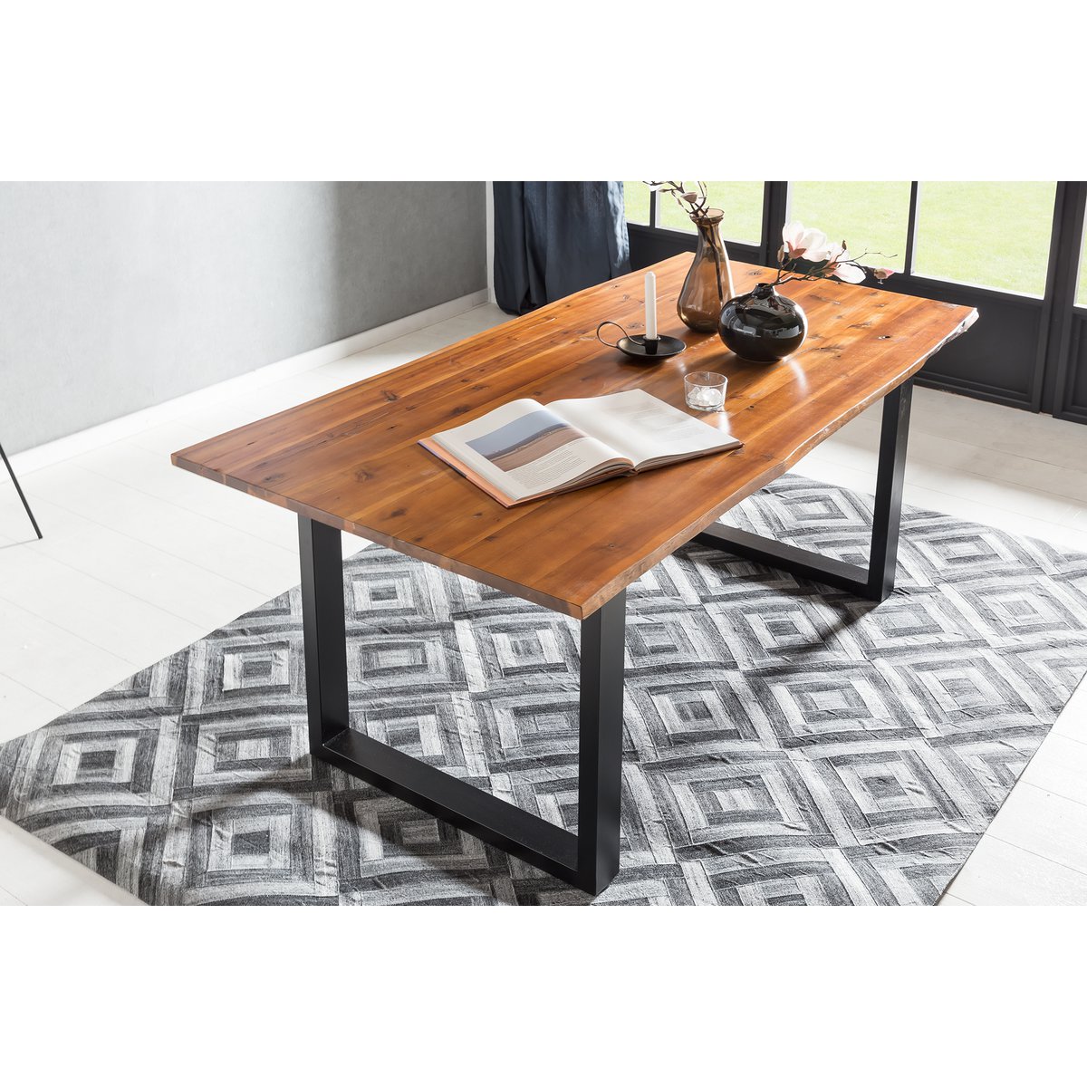 Eettafel 120x80x77 cm