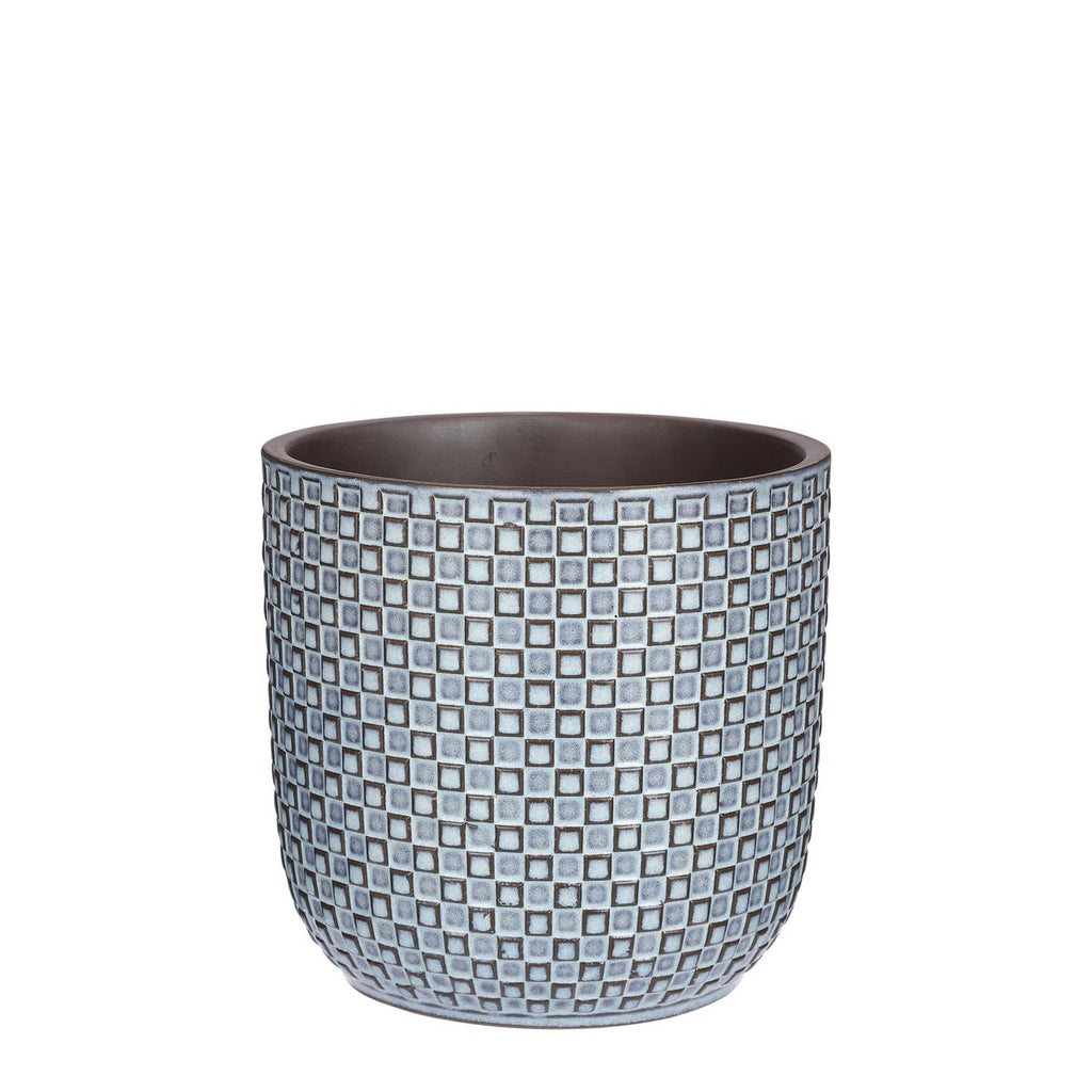Bloempot binnen Daan Blauw