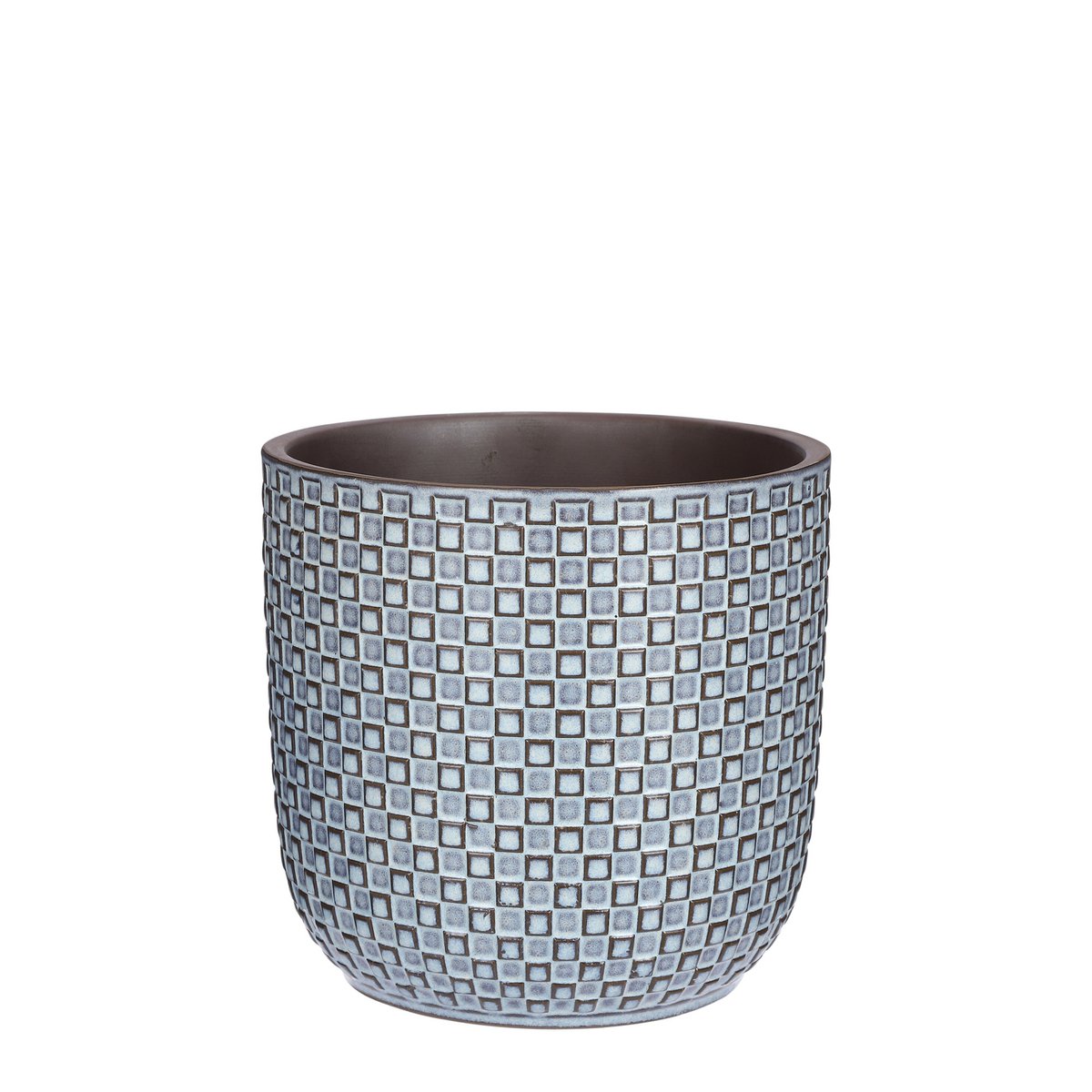 Bloempot binnen Daan Blauw